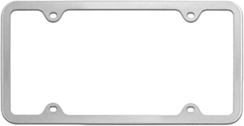 aka chrome license plate frame