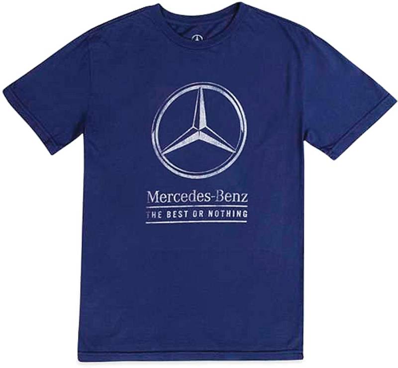 Performance Products® 308152 Mercedes® Vintage Tagline T-Shirt, Navy ...