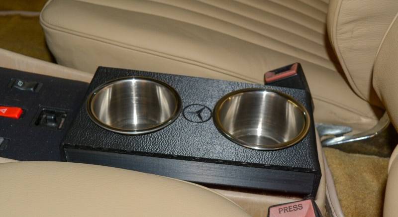 Performance Products 239567 Mercedes® Dual Cup Holder, 1972-1989