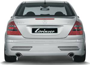 Performance Products® - Mercedes® Lorinser® Exhaust, Dual System, Fits P88-350 Rear Bumper Only, 2007-2009 (211)