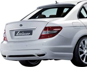 Performance Products® - Mercedes® Lorinser® Rear Bumper, For Cars Without Parktronic, 2008 (204)