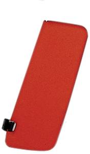 WORLD UPHOLSTERY - Mercedes® Sun Visor, Left Red, 450SLC/450SL, 1973-1979 (107)