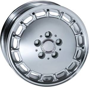 Performance Products® - Mercedes® Euromeister 15 Hole Wheel, 15 X 7, Chrome, 25MM ET, 1973-1991