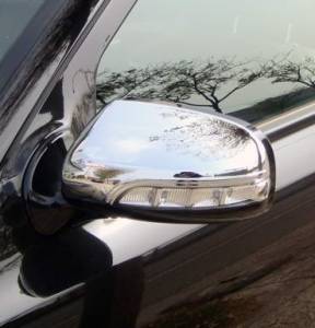 Performance Products® - Mercedes® Mirror Covers, Chrome, Pair, 2006-2009 (211)