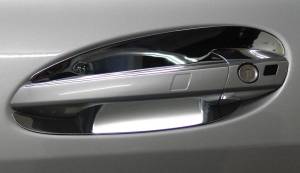 Performance Products® - Mercedes® Door Handle Shells Set, Chrome, 2007-2013 (221)