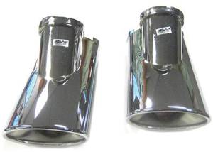 Performance Products® - Mercedes® Exhaust Tips, Chrome, 2007-2013 (221)