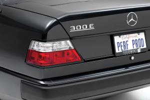 Performance Products® - Mercedes® Tail Lamp Lenses, Crystal Clear, 1986-1993 (124)