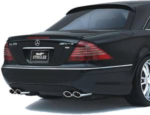 GENUINE MERCEDES - Mercedes® OEM AMG Rear Bumper Spoiler For 4-Pipe Exhaust Cutouts, 2003-2005 (215)