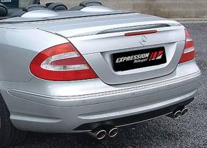 Performance Products® - Mercedes® Expression Deck Wing Spoiler, Rear, For Cabriolet Only, 2003-2008 (209)