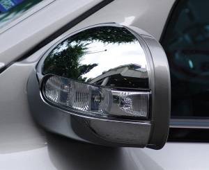 Performance Products® - Mercedes® Mirror Covers, Chrome, Without Hole, 2003-2005 (211)