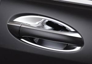 Performance Products® - Mercedes® Door Handle Cavities, Chrome, CL & SL Coupe, 2000-2009 (215/230)