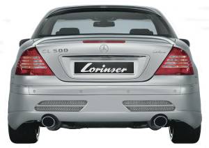 Performance Products® - Mercedes® Lorinser Rear DTM Bumper Apron, 2000-2006 (215)