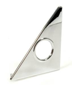 GENUINE MERCEDES - Mercedes® OEM Mirror Triangle (With Hole),Right,Chrome, 1976-1982 (107)