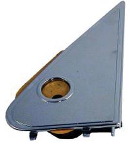 GENUINE MERCEDES - Mercedes® OEM Mirror Plate,Manual,Left, 1978-1985 (123)