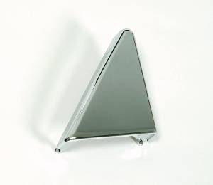 GENUINE MERCEDES - Mercedes® OEM Chrome Mirror Triangle, Right, 1983-1989 (107)