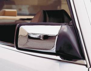 Performance Products® - Mercedes® Mirror Covers, Chrome, 1984-1995 (124/201)