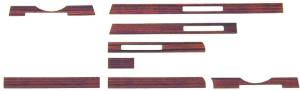 Performance Products® - Mercedes® Zebrano 8-Piece Interior Dash Strips, 1973-1989 (107)