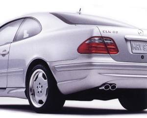 Performance Products® - Mercedes® Exhaust, AMG Dual Tip, Cat-Back, 1998-2003 (208)