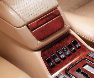 Performance Products® - Mercedes® Center Console Buttons,Burlwood, 1992-1997 (140)