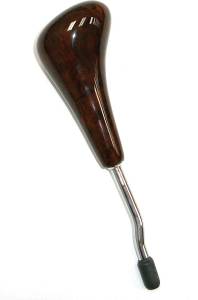 Performance Products® - Mercedes® Shift Knob With Shaft, Burlwood, 1973-1985 (107/123)