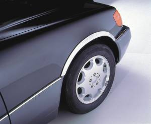 Performance Products® - Mercedes® Fender Trim, Chrome, 1996-1999 (210)