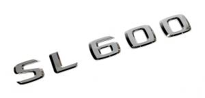 GENUINE MERCEDES - Mercedes® OEM "SL600" Emblem, 1994-1999 (129)