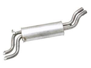 Performance Products® - Mercedes® Rear Exhaust Muffler, 1988-1991 (126)