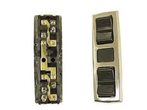 Performance Products® - Mercedes® Window Switch, Front Passenger Side, 1966-1981