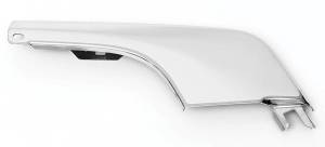 GENUINE MERCEDES - Mercedes® OEM Outer Chrome Bumper Cover,Front,Right, 1981-1991 (126)