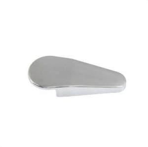 GENUINE MERCEDES - Mercedes® Seat Hinge Covers, Chrome, Outer Upper Cover, Driver Side, 400SL