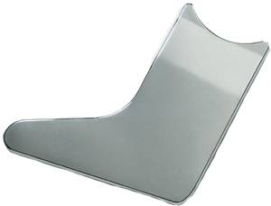 GENUINE MERCEDES - Mercedes® OEM Chrome Seat Hinge Cover, Left,  1973-1989 (107)