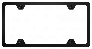 Performance Products® - Slimline License Plate Frame, 4 Hole