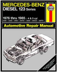 Performance Products® - Mercedes® Book, Haynes Service Manual, 240D/300D/300TD, 1977-85