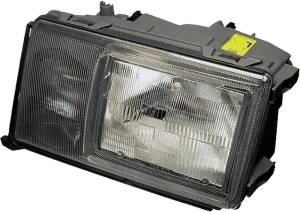 GENUINE MERCEDES - Mercedes® OEM Headlight Assembly, Left, 1990-1993 (124)