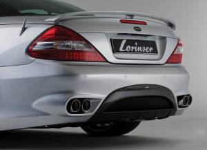 Performance Products® - Mercedes® Lorinser Sport Exhaust,Dual Axle-Back, 2007-2009 (230)