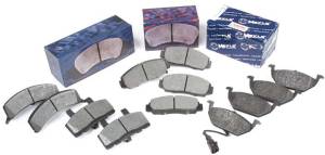 Performance Products® - Mercedes® Meyle Rear DiscBrake Pads, 1987-2000 (124/129/170/202)