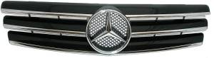 Performance Products® - Mercedes® Sport Grille, CL Style With Black Bars, 1996-2002 (129)