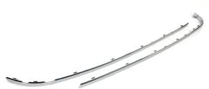 Performance Products® - Mercedes® Rear Bumper Trim Set, Chrome, Left, Right and Center, E Class, 2000-2002 (210)