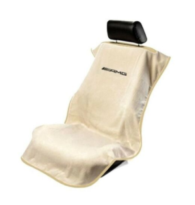 Performance Products® - Mercedes® Seat Towel, Tan with Black AMG Logo