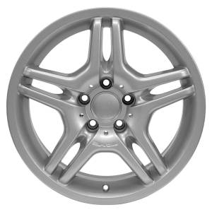 Performance Products® - Mercedes® AMG Replica Wheel, 17 X 7.5, Silver, 1994-2007