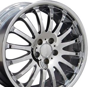 Performance Products® - Mercedes® 162 Replica Wheel, 18 X 8, , Chrome, 1988-2005