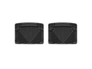 Performance Products® - Mercedes® WeatherTech® Floor Mats, Rear, Black 1983-2013