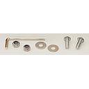 Performance Products - License Plate Fastener Kit, Chrome