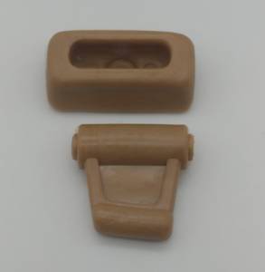 Performance Products - Mercedes® Sun Visor Clip Set, Palomino, 1972-1989 (R107)