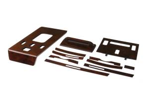 Performance Products® - Mercedes® Complete Interior Wood Kit, Burlwood, 1986-1989 (107)