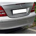 Performance Products® - Mercedes® Rear Bumper Molding, Center, Chrome, 2001-2007 (203)