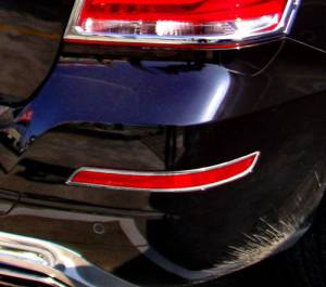 Performance Products® - Mercedes® Rear Reflector Trim Set, Chrome, GLK, 2013-2015 (204)