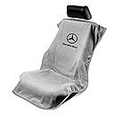 Performance Products® - Mercedes® Seat Towel, Gray with Black Logo