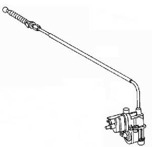 Performance Products® - Mercedes® Control Pressure Cable With Actuator, 1984-1993 (201)