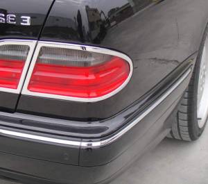 Performance Products® - Mercedes® Rear Bumper Molding, Right, Chrome, 1996-2002 (210)